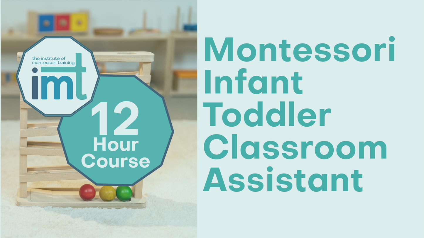 Montessori Infant Toddler Assistant - 12 Hour Course