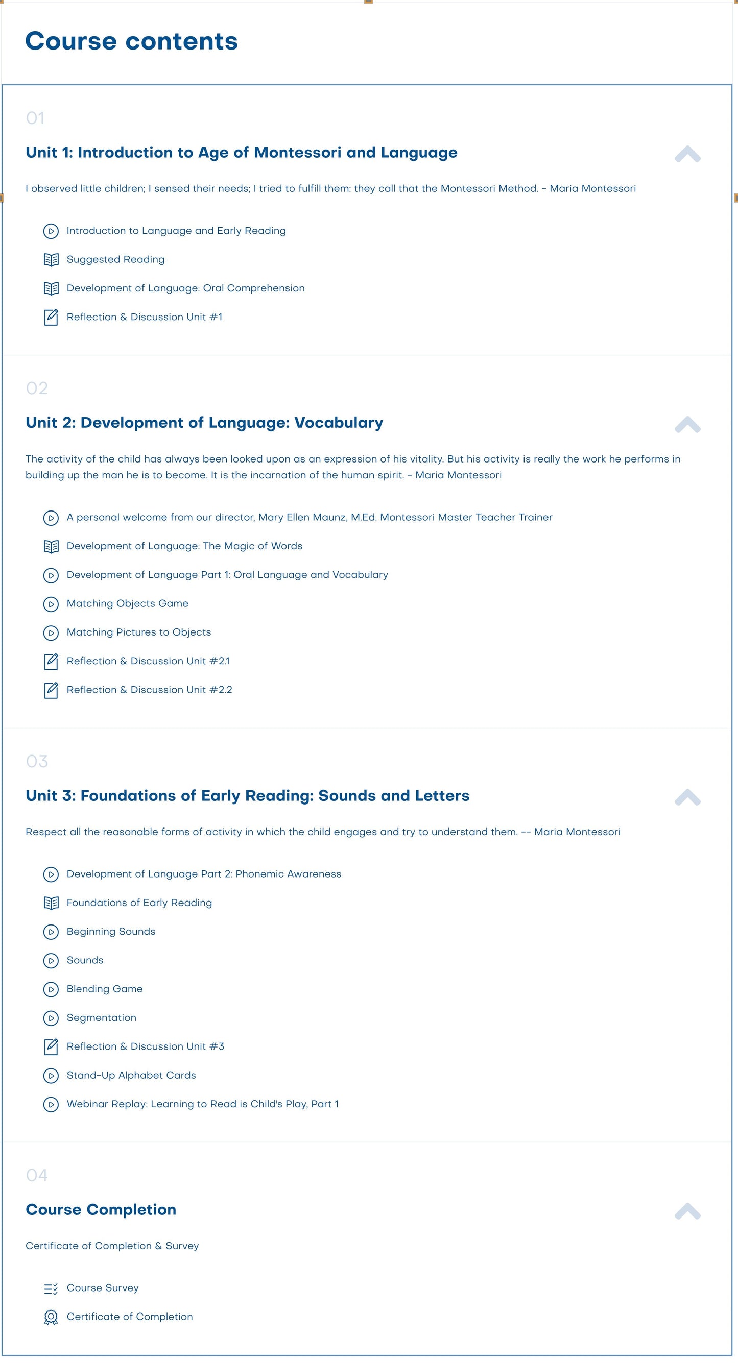 Early Childhood 4 Avenues: Early Reading
